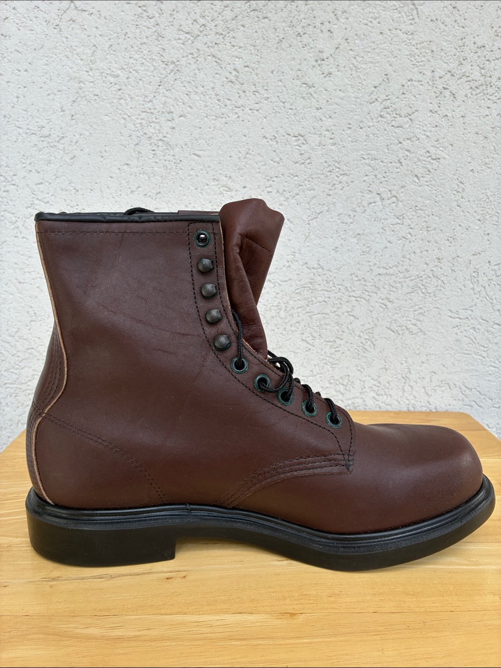 Red Wing Shoes Brown Leather Lace-Up Work Boots nearly new but need work - Picture 5 of 13